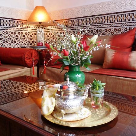فندق رياض فيفا مراكش المظهر الخارجي الصورة A Moroccan tea set