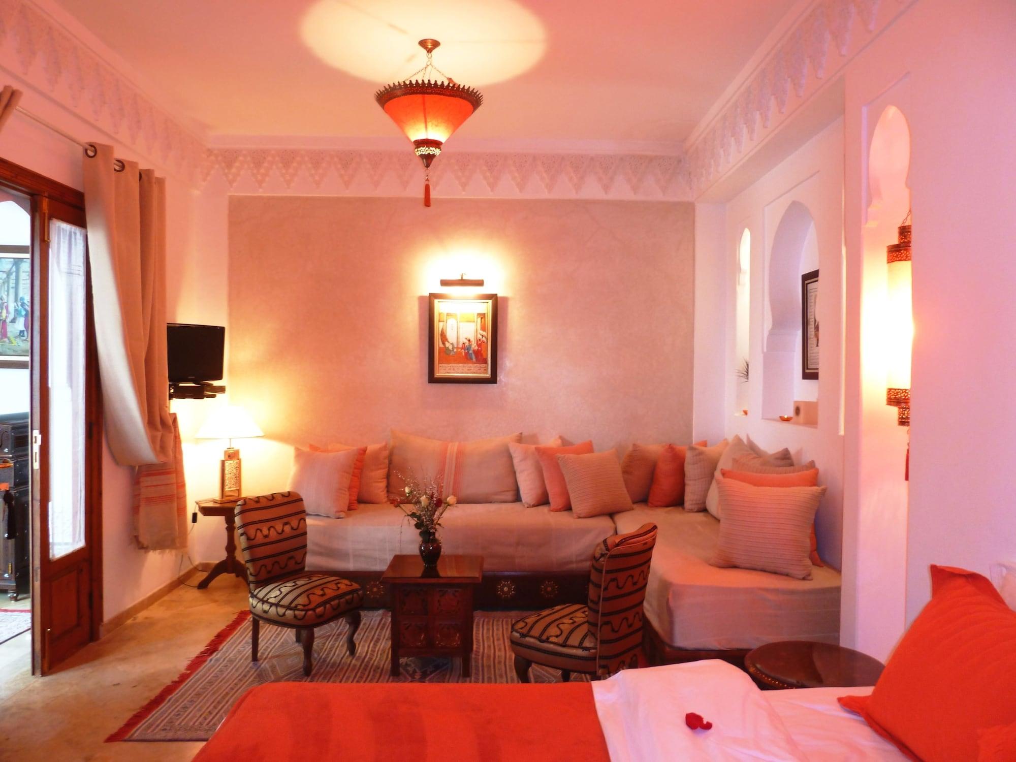 فندق رياض فيفا مراكش المظهر الخارجي الصورة A room at the hotel