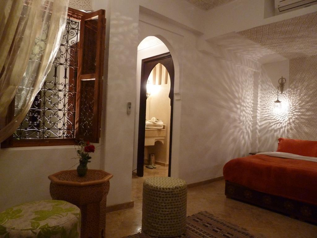 فندق رياض فيفا مراكش المظهر الخارجي الصورة A room in a Moroccan riad