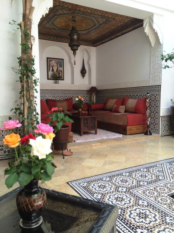 فندق رياض فيفا مراكش المظهر الخارجي الصورة A Moroccan salon